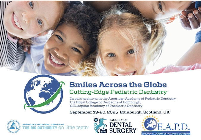 Joint Meeting of EAPD with AAPD and RCSEd, Edinburgh UK, 19-20 september 2025